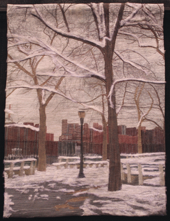 John Jay Park in Winter by Terri Gavin