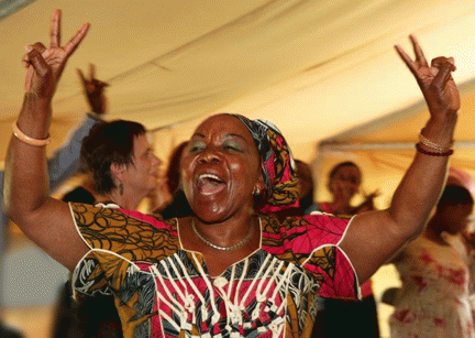 One Billion Rising event in Republic of Congo