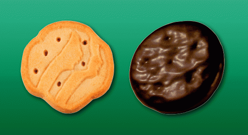 Two cookies are better than one.