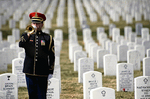 Taps at Arlington National Cemetery, From ImagesAttr