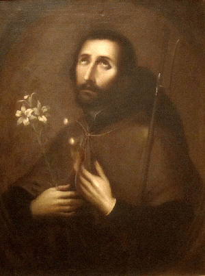 Saint Francis by Miguel Cabrera, From ImagesAttr