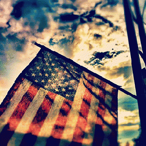 Good #evening #baltimore #maryland. Hanging out #westside #sunset and feeling #patriotic