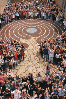 Centennial Elementary School labyrinth, Plano IL