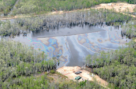 Bayou Corne sinkhole April 2, 2013