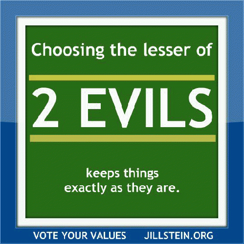 Choosing the lesser of two evils, From ImagesAttr