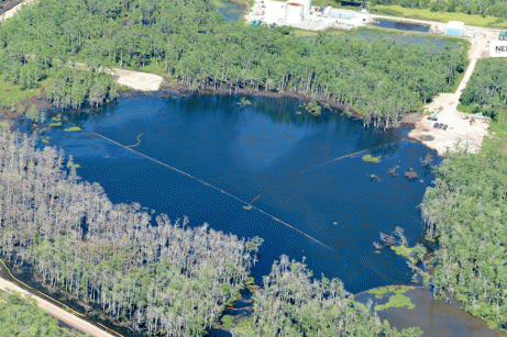 Bayou Corne Sinkhole by On Wings of Care, From ImagesAttr