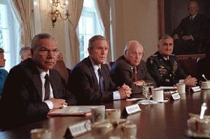 911:  President George W. Bush Meets with National Security Council, From ImagesAttr