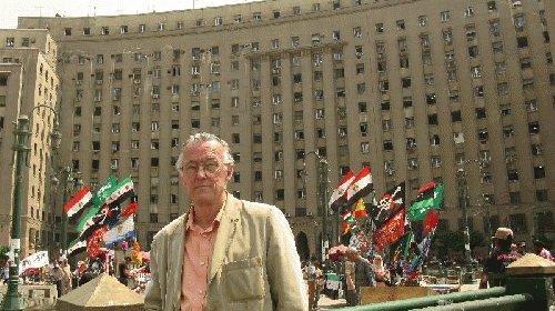 John Graham in Tahrir Square, From ImagesAttr