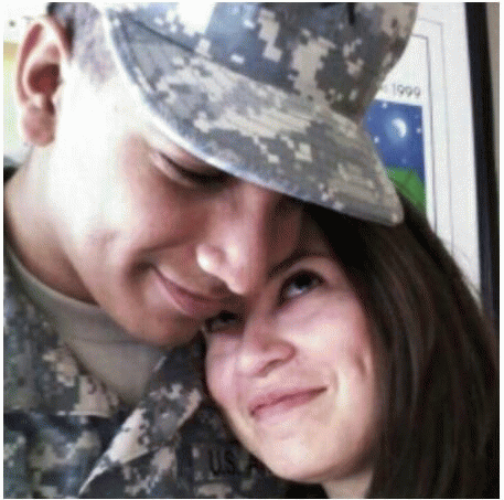 PV2 Christpher Munoz and wife, From ImagesAttr