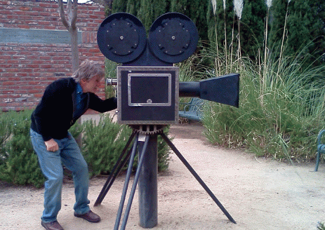 Emil gets a turn behind the camera