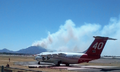 Doce Fire, June 20, Prescott AZ, From ImagesAttr