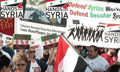 Hands off Syria rally, Sydney