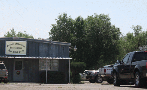 Granite Mountain Hotshot Crew parking area