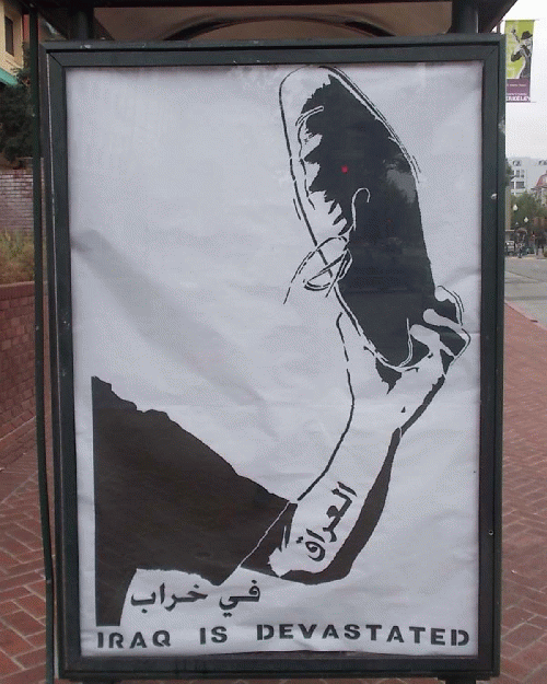 Anti-War sentiments in Berkeley CA