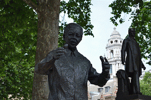 Nelson Mandela statue