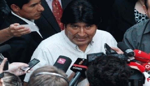 Morales in Vienna: 'kidnapped' by European leaders (