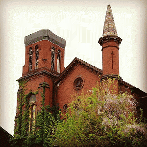 This church is for sale, thinking...