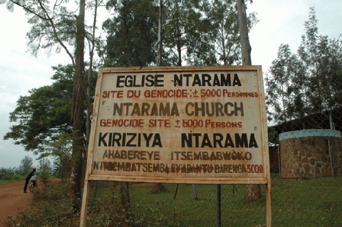 Genocide Memorial in Rwanda