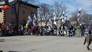 Anti-drone protest