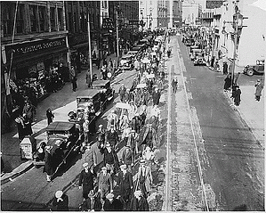Unemployed Union March in New York, From ImagesAttr