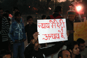 Protests at India Gate, From ImagesAttr