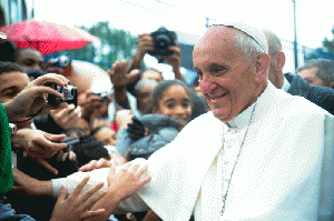 Pope Francis at Vargihna