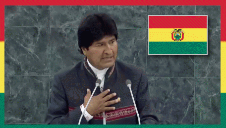 H. E. Mr. Evo Morales Ayma, Pres. Plurinational State of Bolivia