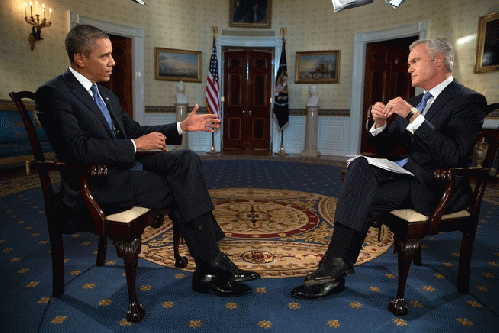 President Obama makes case with Scott Pelley of CBS