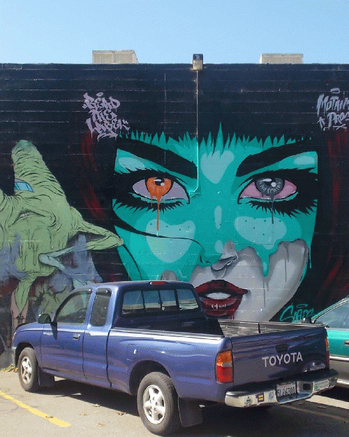 Mural face SF