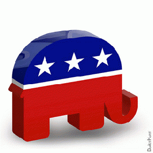 Republican Elephant - 3D Icon, From ImagesAttr