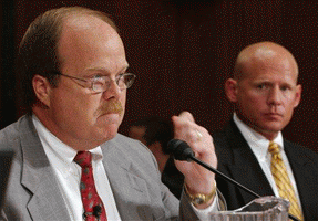 Don Hooton (l) and (r) Curtis Wenzlaff, 2004, Senate Caucus on International Narcotics Control, From ImagesAttr