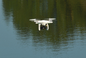 Drone over Wade Park Lagoon, From ImagesAttr