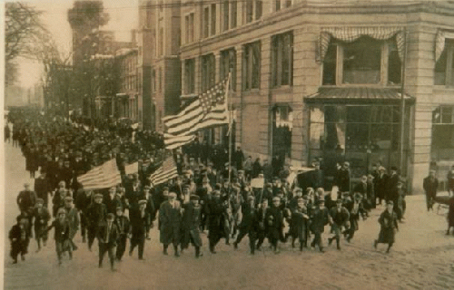 Bread and Roses Strike, 1911, From ImagesAttr