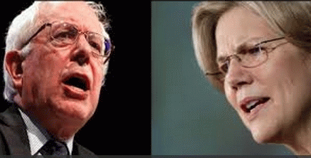 Sens. Sanders and Warren want Social Security expended, not cut (, From ImagesAttr