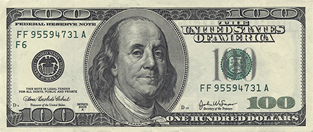 $100 Bill, From ImagesAttr