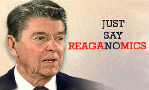 What Reagan left us with.  What a man!