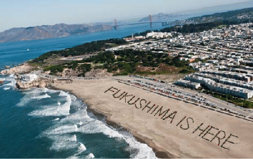 On October 19, 2013, San Franciscans formed a 'body mural' to alert the public of the danger, From ImagesAttr