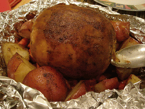 Tofurkey for Thanksgiving turned out delicious., From ImagesAttr