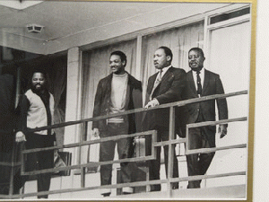 At the Lorraine Motel, just before King was shotOwner: intenteffect, From ImagesAttr