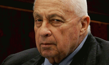 Ariel Sharon photographed in 2005 shortly before his stroke., From ImagesAttr