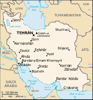 Iran map, From MyPhotos