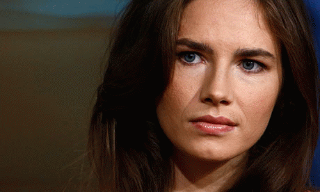 Amanda Knox, seen here last week on NBC News's Today show, has defended her decision not to return to Italy and expressed a desire to visit Kercherâ€™s grave., From ImagesAttr