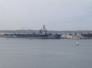 USS Ronald Reagan - Nimitz class nuclear carrier