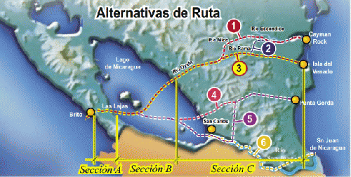 possible routes for canal, From ImagesAttr