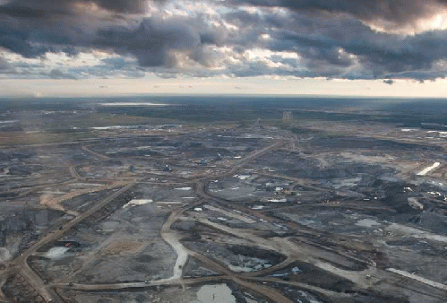 Alberta's tar sands are an environmental nightmare (, From ImagesAttr