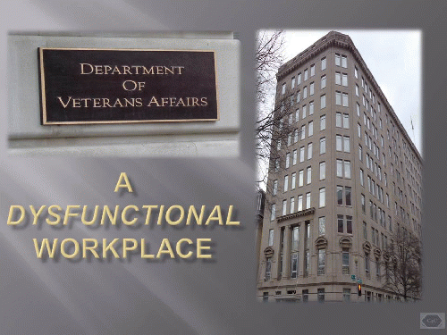 Veterans Affairs: A Dysfunctional Workplace