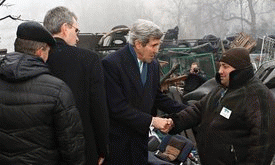 Kerry in Kiev, From Images