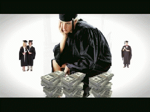 Is Student Loan Debt Forgiveness a Good Idea? Student loans are difficult to repay in a sluggish economy, and many recent graduates are struggling under considerable debt., From ImagesAttr