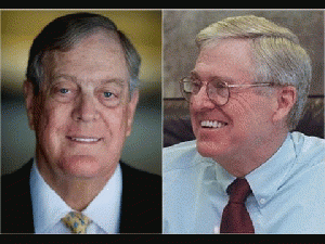 Billionaire Koch brothers