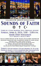 Sounds of Faith Concert flyer Sounds of Faith Concert flyer